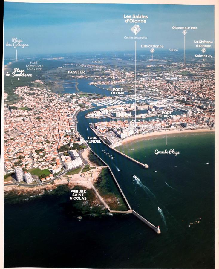 Appartement Vue Sur Mer Les Sables-d'Olonne Exterior photo